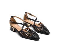 Gioseppo Bailarinas Brillion 75560 Piel trenzada Negro 39