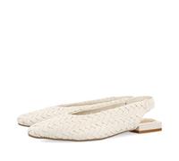 GIOSEPPO Bailarinas Trenzadas EN Color Off-White para Mujer OROTINA