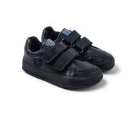 GIOSEPPO Barefoot,Modelo Clifford Sneakers de Piel para niño .Cierre Ajustable .Respetando el Crecimiento Natural del pie .Piso Flexible y torsionable .Drop Cero .Plantilla extraíble