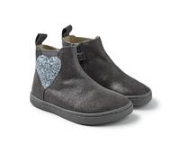GIOSEPPO Barefoot,Modelo Cokato Botines de piel para niña .Cierre cremallera .Respetando el crecimiento natural del pie .Piso flexible y torsionable .Drop Cero .Plantilla extraíble