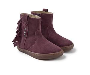 GIOSEPPO Barefoot,Modelo Estral Botas de piel para niña .Cierre cremallera .Respetando el crecimiento natural del pie .Piso flexible y torsionable .Drop Cero .Plantilla extraíble