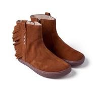 GIOSEPPO Barefoot,Modelo Estral Botines de piel para niña .Cierre cremallera .Respetando el crecimiento natural del pie .Piso flexible y torsionable .Drop Cero .Plantilla extraíble