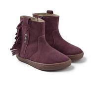 Gioseppo Barefoot,Modelo Estral Botines de piel para niña .Cierre cremallera .Respetando el crecimiento natural del pie .Piso flexible y torsionable .Drop Cero .Plantilla extraíble
