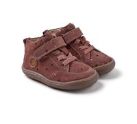 GIOSEPPO Barefoot,Modelo Frazee Botines de piel para bebé .Cierre ajustable .Respetando el crecimiento natural del pie .Piso flexible y torsionable .Drop Cero .Plantilla extraíble