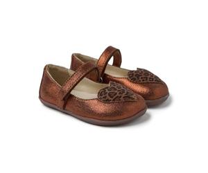 GIOSEPPO Barefoot,Modelo Hendon Bailarinas de Piel para bebé .Cierre Ajustable .Respetando el Crecimiento Natural del pie .Piso Flexible y torsionable .Drop Cero .Plantilla extraíble