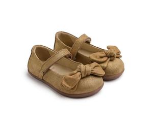 Gioseppo Barefoot,Modelo Inkster Bailarinas de Piel para niña .Cierre Ajustable .Respetando el Crecimiento Natural del pie .Piso Flexible y torsionable .Drop Cero .Plantilla extraíble