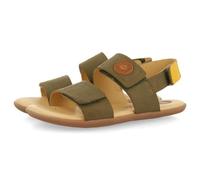 Gioseppo Barefoot Zapatos Primeros Pasos de Piel Cornwall Kaki Talla 27