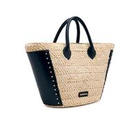 Gioseppo|Bolso tipo Capazo de mujer OSSIPEE forro interior poliéster |Moda Playa Verano | Cierre cremallera y bolsillo interior| Bolso bohemio uso diario y viajes
