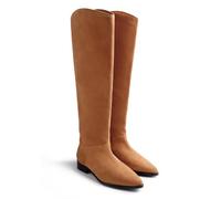 GIOSEPPO Bota alta de piel Modelo FOSTORIA color Cuero, talla 38