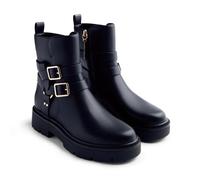 GIOSEPPO Bota biker de piel Modelo MORENCI color Negro, talla 41