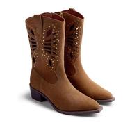 GIOSEPPO Bota cowboy de piel Modelo MILTONA color Cuero, talla 38