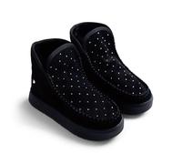 GIOSEPPO, Bota invierno Mujer tipo Australianas 92261, cuña interior, piel exterior, interior pelaje sintético, altura caña 5,5 cm, suela antideslizante, color Negro, talla 37