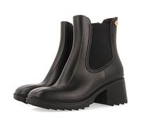 GIOSEPPO Botín de Agua Negro con tacón Tipo Chelsea para Mujer arsuk