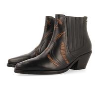 GIOSEPPO Botines Cowboy Bordado Piel SIKLOS