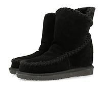 GIOSEPPO Botines Negros de Estilo Australiano con cuña Interna para Mujer 42114