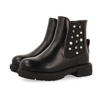 GIOSEPPO Botines Negros Tipo Chelsea con Adornos para niña y niño dirleton