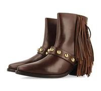 GIOSEPPO Botines TACÓN Piel Flecos Y TACHAS Clarksville