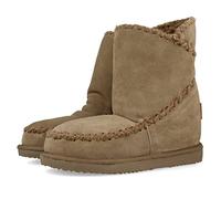 GIOSEPPO Botines Taupe de Estilo Australiano con cuña Interna para Mujer 42114