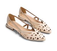GIOSEPPO BUMALA, Zapatos Planos Mary Jane Mujer, Off-White, 36 EU