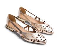 GIOSEPPO BUMALA, Zapatos Planos Mary Jane Mujer, Platino, 41 EU