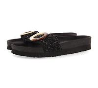 GIOSEPPO Chanclas de Pala Tipo Bio en Color Negro con Adorno para Mujer candiva
