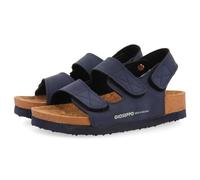 GIOSEPPO CHANCLAS DE SUELA BIO COLOR AZUL MARINO CON CIERRES AJUSTABLES PARA NIÑO Y NIÑA KRAPINA