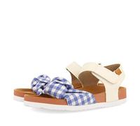 GIOSEPPO Chanclas DE Suela Bio con Tejido Tipo PAÑUELO con Cuadros DE Vichy para NIÑA WISNER