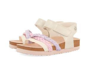 GIOSEPPO Chanclas DE Suela Bio Multicolor con Detalles EN Glitter Y Trenzado EN Rafia para NIÑA Y NIÑO Delia
