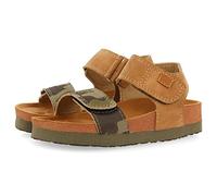 GIOSEPPO Chanclas Estilo Bio Color Kaki con Estampado de Camuflaje para niño abat