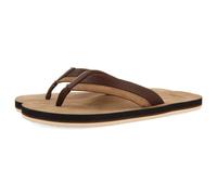 GIOSEPPO Chanclas Marrones con Corte Bicolor para Hombre Brent