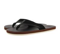GIOSEPPO Chanclas Negras con Corte Bicolor para Hombre Brent