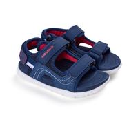 GIOSEPPO COROICO - Sandalias Californianas para Niño con Acentos de Color, Cierre Ajustable en el Empeine y Talón, Comodidad y Ligereza, Color Azul Marino, Talla 37