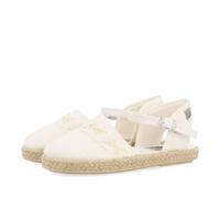 GIOSEPPO Espadrilles Blancas Estilo Alpargata con Bordado Y Detalles EN Yute para NIÑA Y NIÑO COMITINI