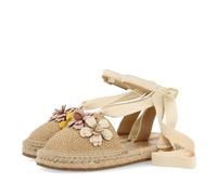 GIOSEPPO Espadrilles Color Nude DE Piel con Adorno Floral para NIÑA Y NIÑO Prescott