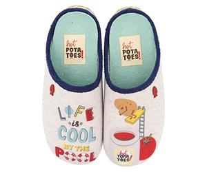 Gioseppo Hot Potatoes BAYAHIBE, Pantuflas, Gris, 33 EU