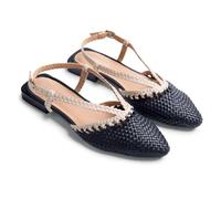 GIOSEPPO KITODI, Zapatos Planos Mary Jane Mujer, Negro, 39 EU