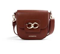 Gioseppo LAMBETH, Bolso estilo bandolera con adorno de eslabones para mujer, piel sintética, cierre mediante solapa y clip magnético, medidas 17,5 * 5 * 17 cm
