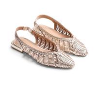 GIOSEPPO Maipo, Zapatos Planos Mary Jane Mujer, Platino, 38 EU
