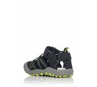 GIOSEPPO MAZATLAN - Sandalias deportivas para Niños y Niñas, Cierre de velcro al tobillo, Puntera reforzada, Color Negro, 27 EU