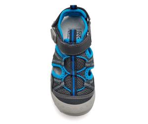 GIOSEPPO MAZATLAN - Sandalias deportivas para Niños y Niñas, Cierre de velcro al tobillo, Puntera reforzada, Color Gris, 32 EU