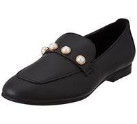 GIOSEPPO Mocasines Planos Goetzingen para Mujer, Negro y Blanco, 41 EU