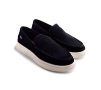 GIOSEPPO Modelo Hubbell, Mocasín Nautico de Piel Serraje con Detalle Antifaz y Costura Artesanal de Hombre, Forro y Plantilla Acolchada y extraíble. Piso de EVA Inyectada, Ultraligero y Flexible.