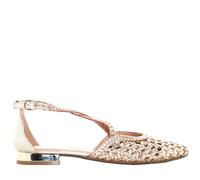 Gioseppo P26s 71180 LESKOVIC PLATINUM bailarinas semiabiertas para mujer