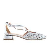 Gioseppo Bailarina Brillion 75560 Piel trenzada Plata 37