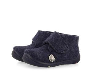 Gioseppo - pantuflas SCIPIO|Zapatillas de estar por casa tipo botín con cierres ajustables|Planta y forro acolchado de poliéster suave |La suela de caucho antideslizante y ligero|Para niños unisex