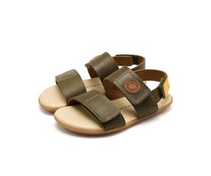 Gioseppo| Sandalia Barefoot LENROOT |Flexible, sin refuerzos, piel suave, suela fina y receptiva, plantilla extraíble de piel y carbón activo, puntera amplia,drop cero, piso cosido|Primer paso bebé