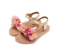 GIOSEPPO| Sandalia plana niña STANNARD|Zapato piel|Cierre ajustable niña|Multicolor|Talla 32