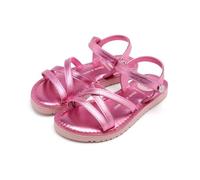 GIOSEPPO| Sandalia plana niña TOLLAND|Zapato piel|Cierre ajustable niña||Rosa|Talla 30
