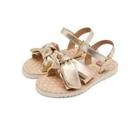 GIOSEPPO| Sandalia plana niña WAREHAM|Zapato piel|Cierre ajustable niña|Platino|Talla 37