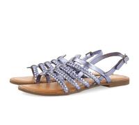 GIOSEPPO Sandalias Azul Metalizado DE Piel Trenzada para Mujer LIMINA